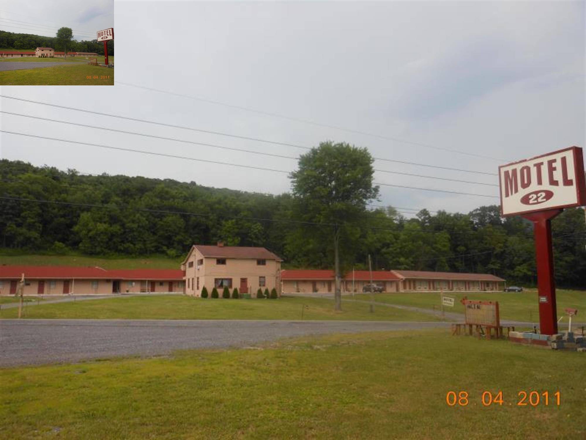 Motel 22 Mapleton Depot Huntingdon Exterior photo